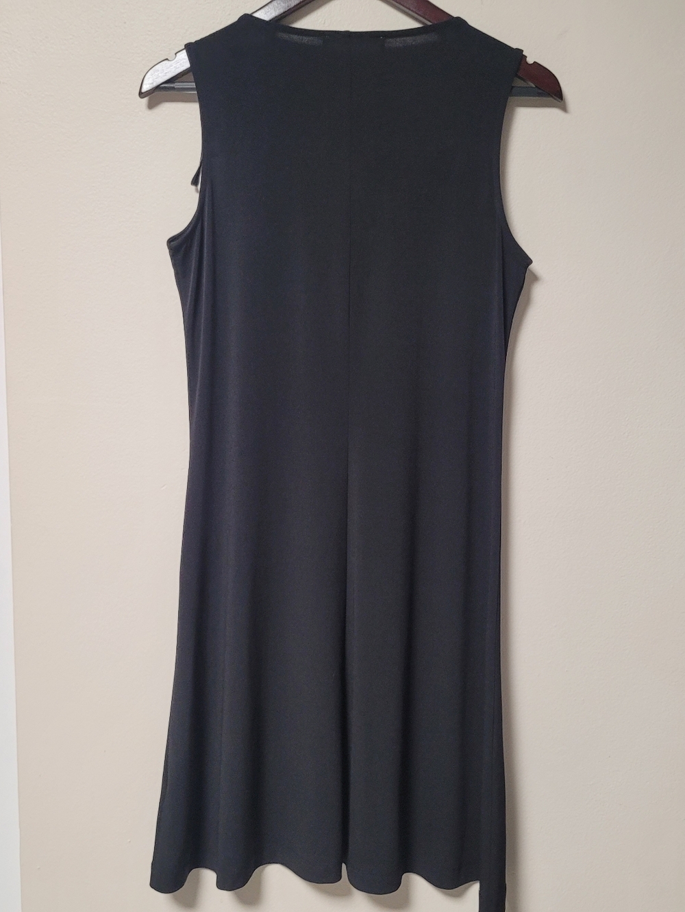 Philosophy Black Lace Up Dress A Line Shift Edgy Goth Minimalist M Casual Travel - Picture 4 of 9